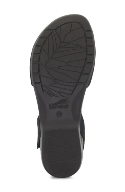 Dansko Rowan Flat In Black