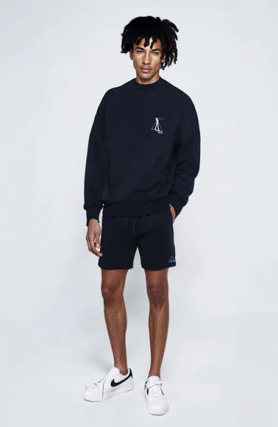 D.rt Golf Baller Cotton Crewneck Sweatshirt In Black