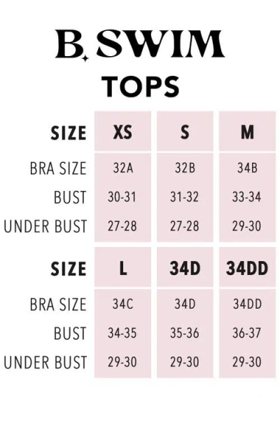 B Swim Baltic Triangle Bikini Swimsuit Top