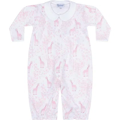Nellapima Pink Giraffe Print Converter Gown