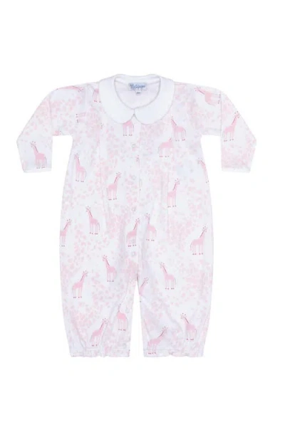 Nellapima Pink Giraffe Print Converter Gown
