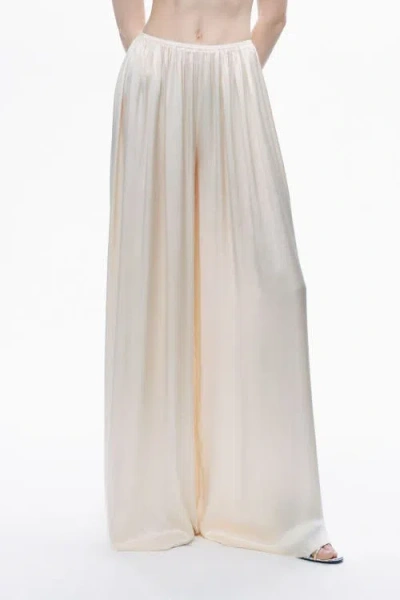 Nocturne Flowy Wide-leg Pants In Neutral