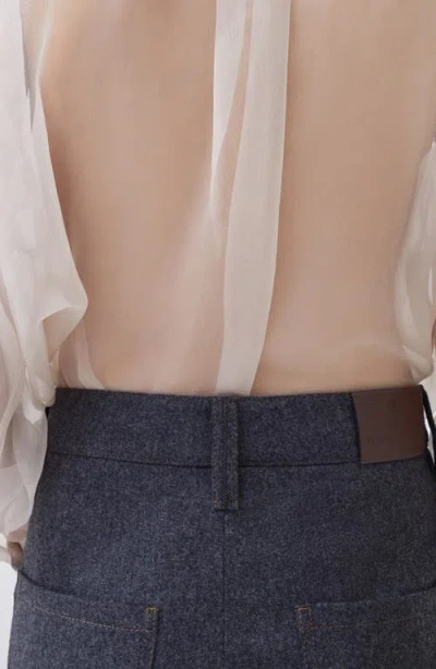 Brunello Cucinelli Baggy Shorts With Monili In Black