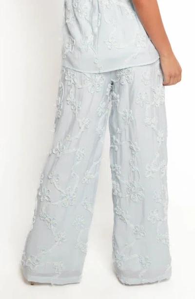 Petal And Pup Petal & Pup Robin Soutache Wide Leg Pants In White