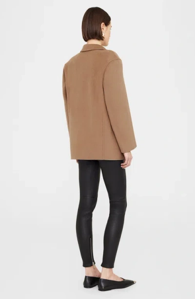 Anine Bing Quinn Blazer In Brown