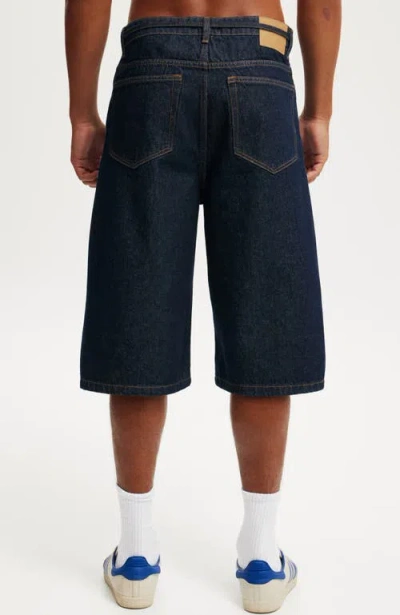 Cotton On Super Baggy Jort In Black