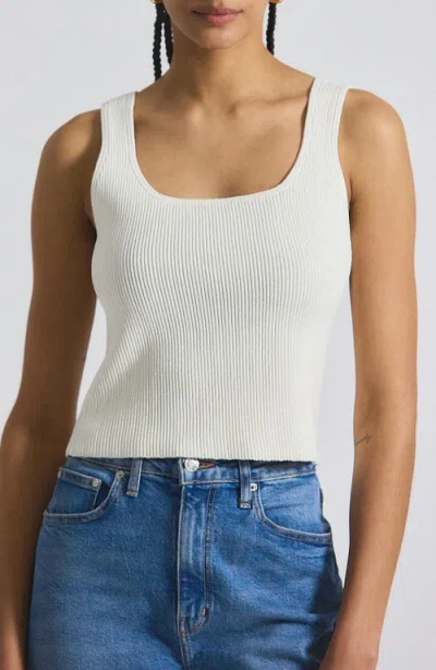 Derek Lam 10 Crosby Sain Ribbed Sweater Tank Top