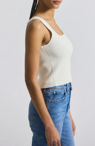 Derek Lam 10 Crosby Sain Ribbed Sweater Tank Top