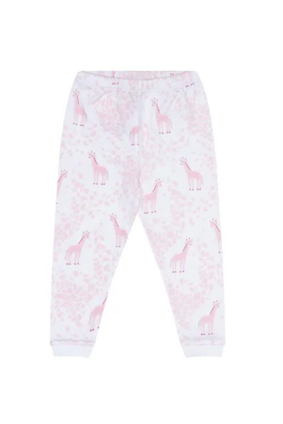 Nellapima Pink Giraffe Print Pajama