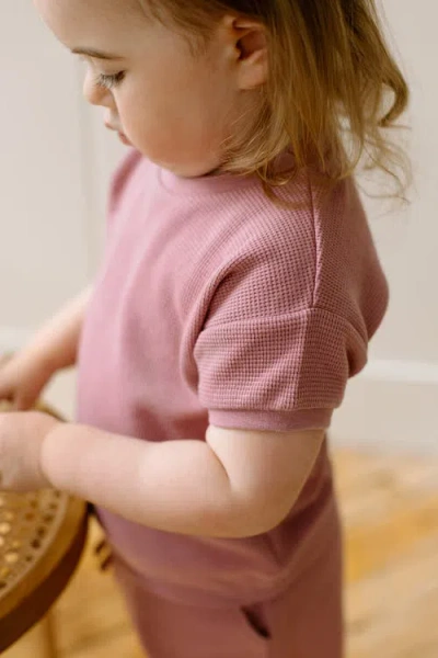 Colored Organics Ali Organic Waffle Short Sleeve Tee