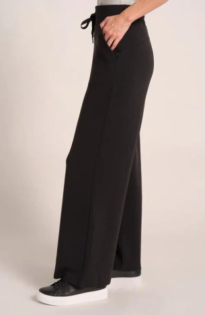 Matty M . Saylor Wide Leg Pants In Black