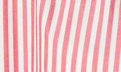 Solid & Striped The Avril Linen Blend Button-up Shirt In Pink