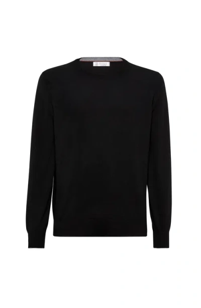 Brunello Cucinelli Cashmere Sweater In Black
