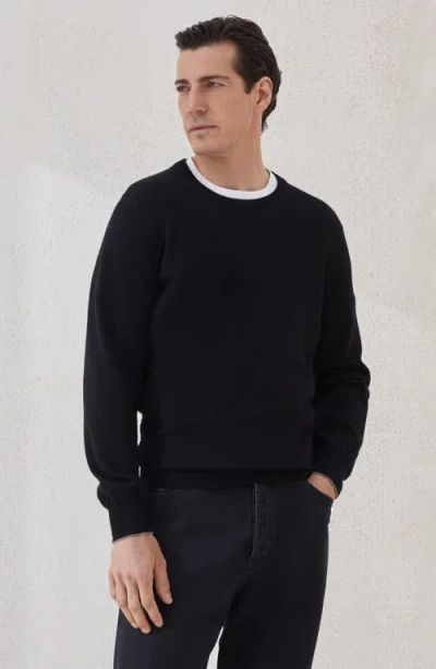 Brunello Cucinelli Cashmere Sweater In Black