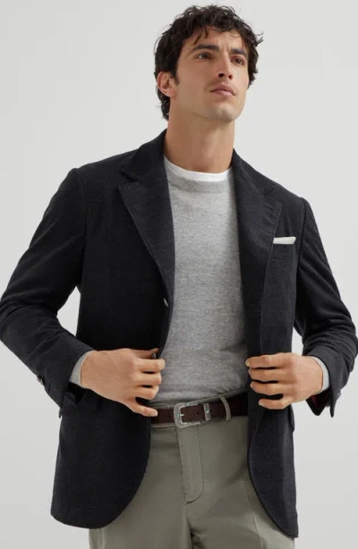 Brunello Cucinelli Cashmere Sweater In Gray
