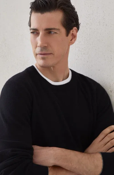 Brunello Cucinelli Cashmere Sweater In Black