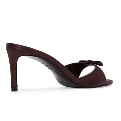 Black Suede Studio Albie 65 Mule