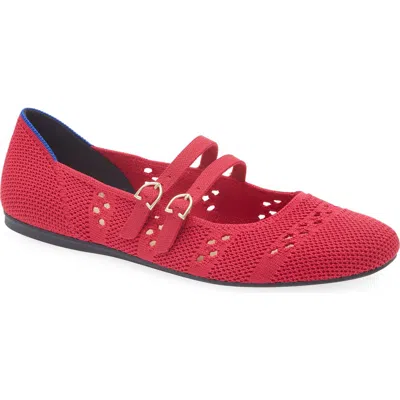 Rothys Rothy's The Double Buckle Many Jane In Red