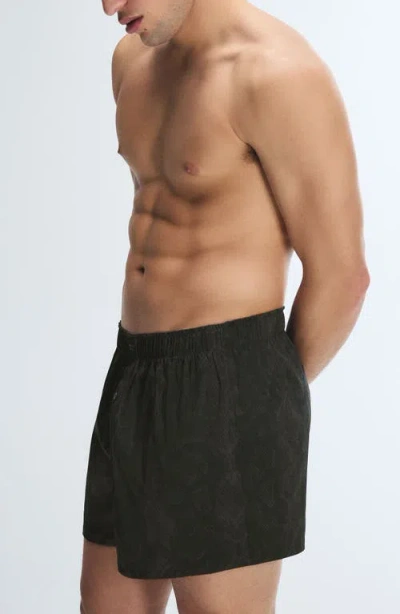 Savage X Fenty Savage X Satin Boxers In Black