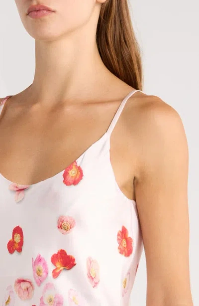 Lunya Washable Silk Slipdress Nightgown In White
