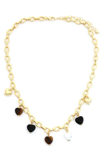 Panacea Heart Charm Necklace