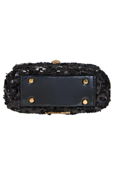 Kurt Geiger London Mini Kensington Sequin Top Handle Bag