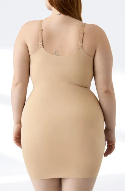 True & Co. True & Co True Body Everyday Shaping Slip In Brown