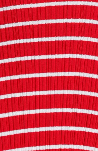 Freemarket Stripe Rib Midi Dress
