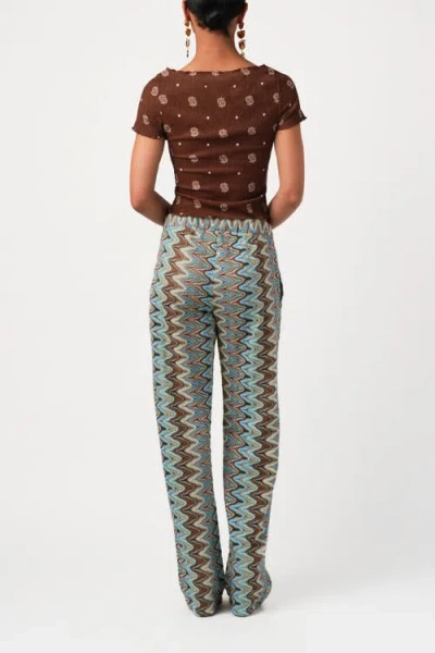 Calypso St Barth Calypso St. Barth Blaire Pant In Blue