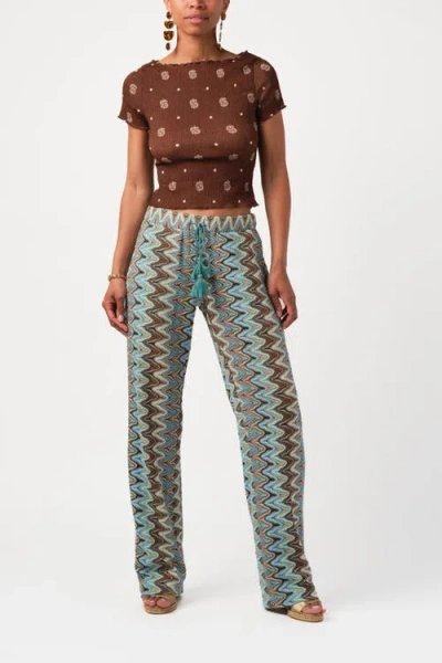 Calypso St Barth Calypso St. Barth Blaire Pant In Blue