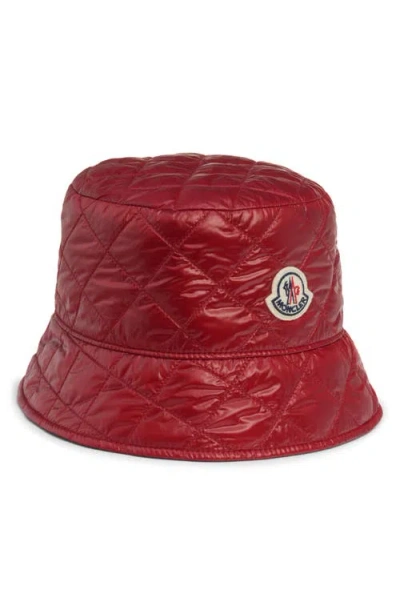 Moncler Diamond Quilted Nylon Bucket Hat