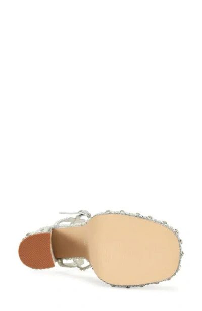 Azalea Wang Something Blue Ankle Strap Platform Sandal