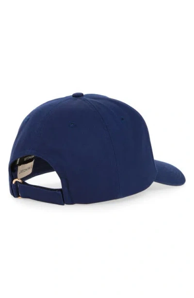 Moncler X Gilga Farm By Donald Glover Embroidered Baseball Cap In Blue