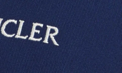 Moncler X Gilga Farm By Donald Glover Embroidered Baseball Cap In Blue