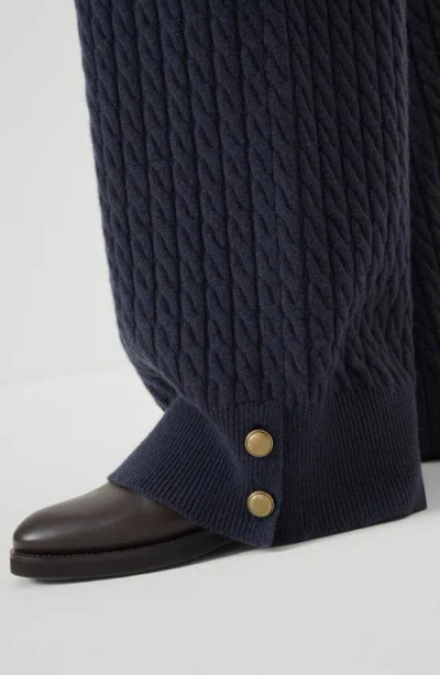 Brunello Cucinelli Cable-knit Trousers