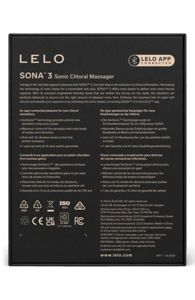 Lelo Sona 3 Clitoral Stimulator