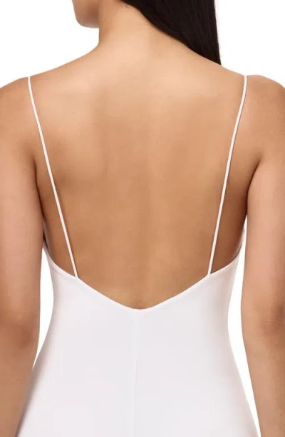 Naked Wardrobe Wide Leg Jumpsuit In White
