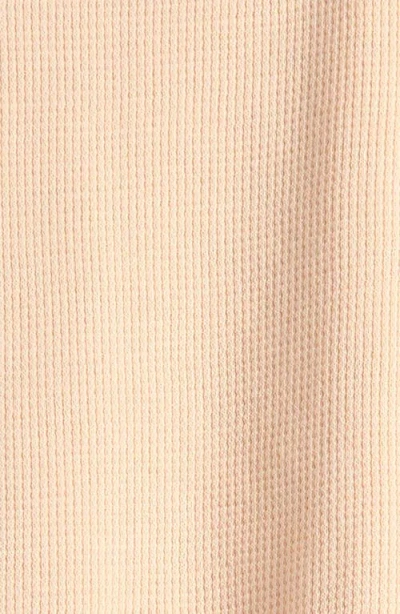 Quincy Mae Ruby Organic Cotton Waffle-knit Top & Shorts Set In Neutral