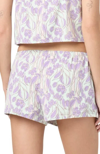 Florence By Mills Relaxed Fit Pajama Shorts In Multi