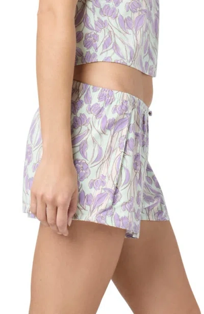 Florence By Mills Relaxed Fit Pajama Shorts In Multi