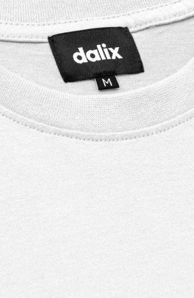 Dalix Mens Lil Smile Heavy Weight Cotton Tee