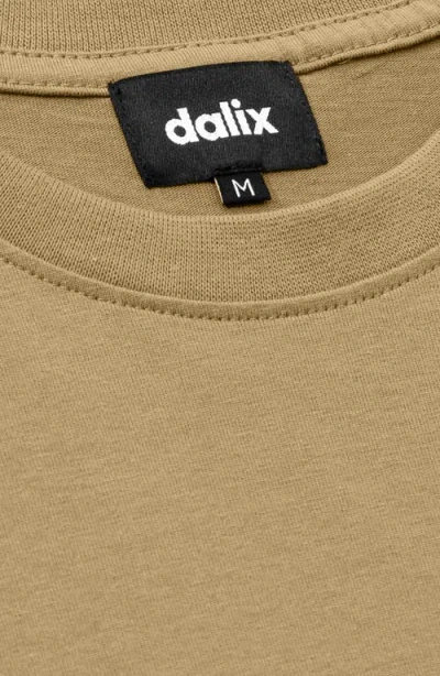 Dalix Mens Lil Smile Heavy Weight Cotton Tee