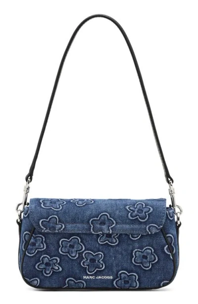 Marc Jacobs The Puffy Daisy Denim Clover Shoulder Bag