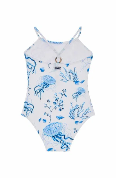 Vilebrequin Medusa And Shells Swimsuit In Blue