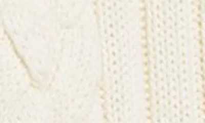 Frank & Eileen Cable Stitch Cardigan In White