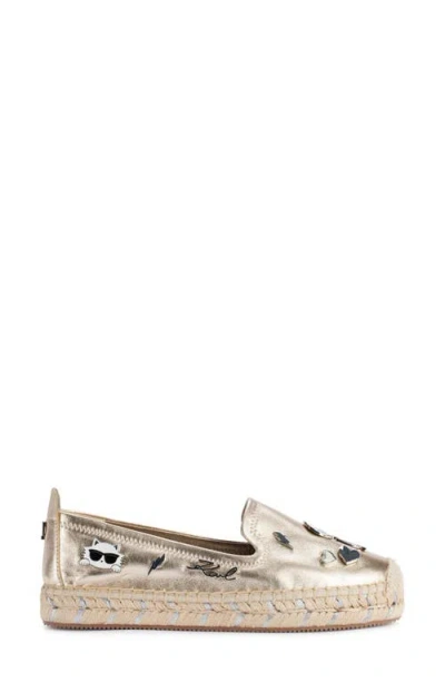 Karl Lagerfeld Michaela Espadrille Flat