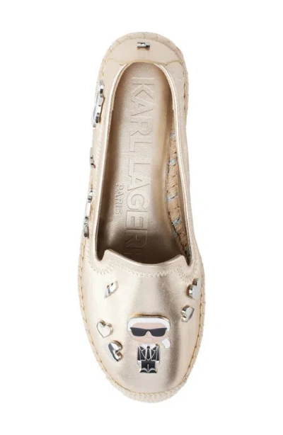 Karl Lagerfeld Michaela Espadrille Flat