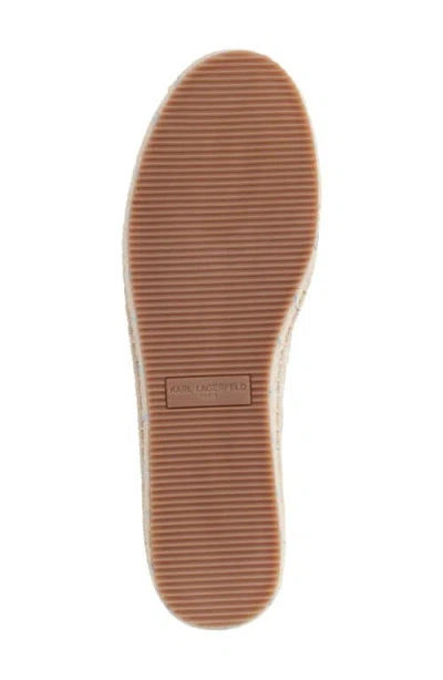 Karl Lagerfeld Michaela Espadrille Flat