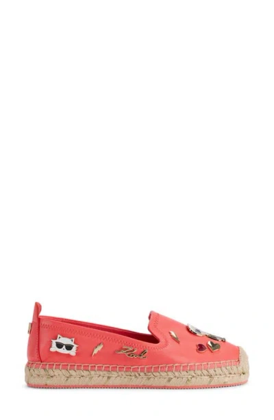 Karl Lagerfeld Michaela Espadrille Flat
