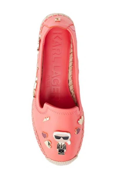 Karl Lagerfeld Michaela Espadrille Flat
